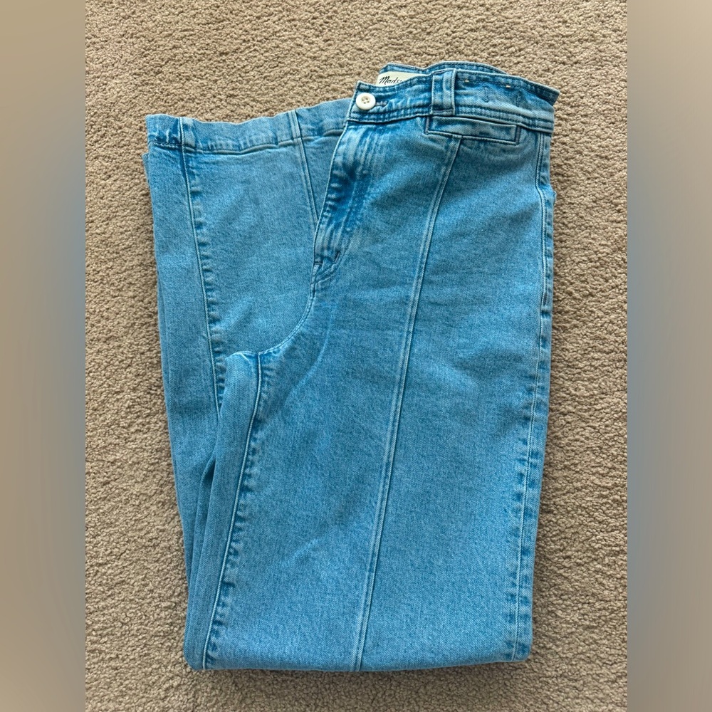 Madewell perfect vintage wide leg jeans